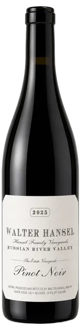 Estate Vineyards 2023, Walter Hansel bottle