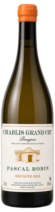 Chablis Bougros Grand Cru 2023, Pascal Robin bottle