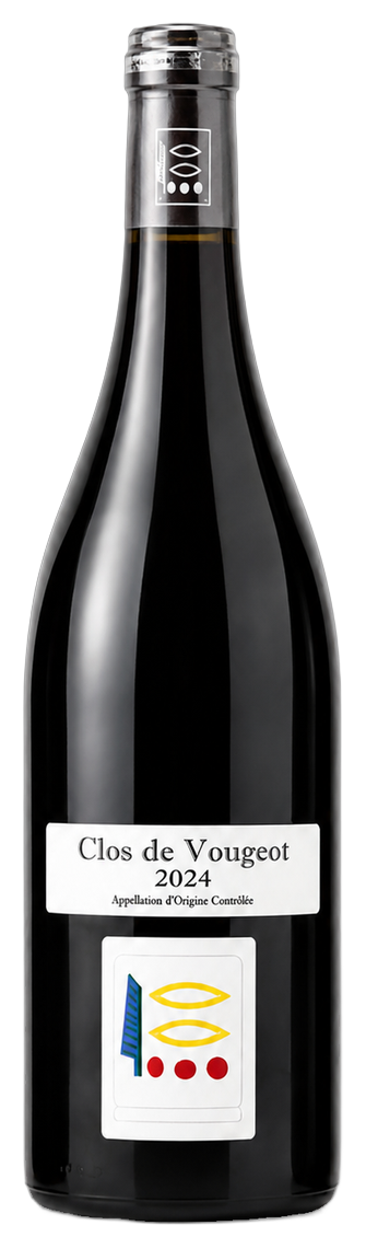 Clos de Vougeot Grand Cru bottle